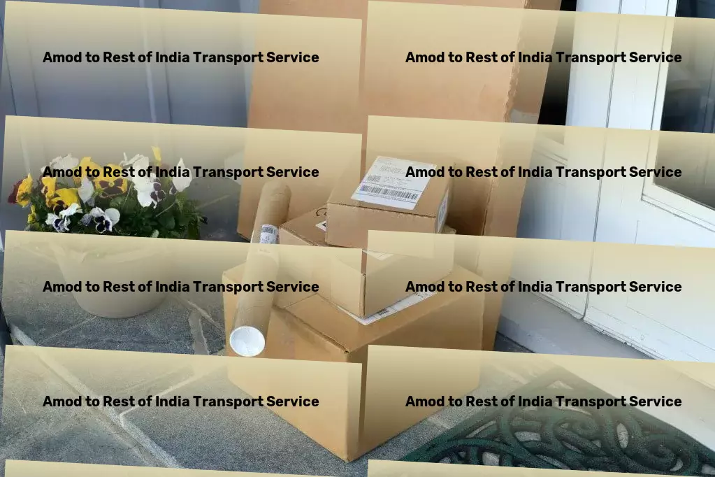 Amod to Rest Of India Transport Quick parcel shipment solutions