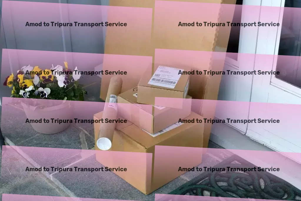 Amod to Tripura Transport Local package forwarding