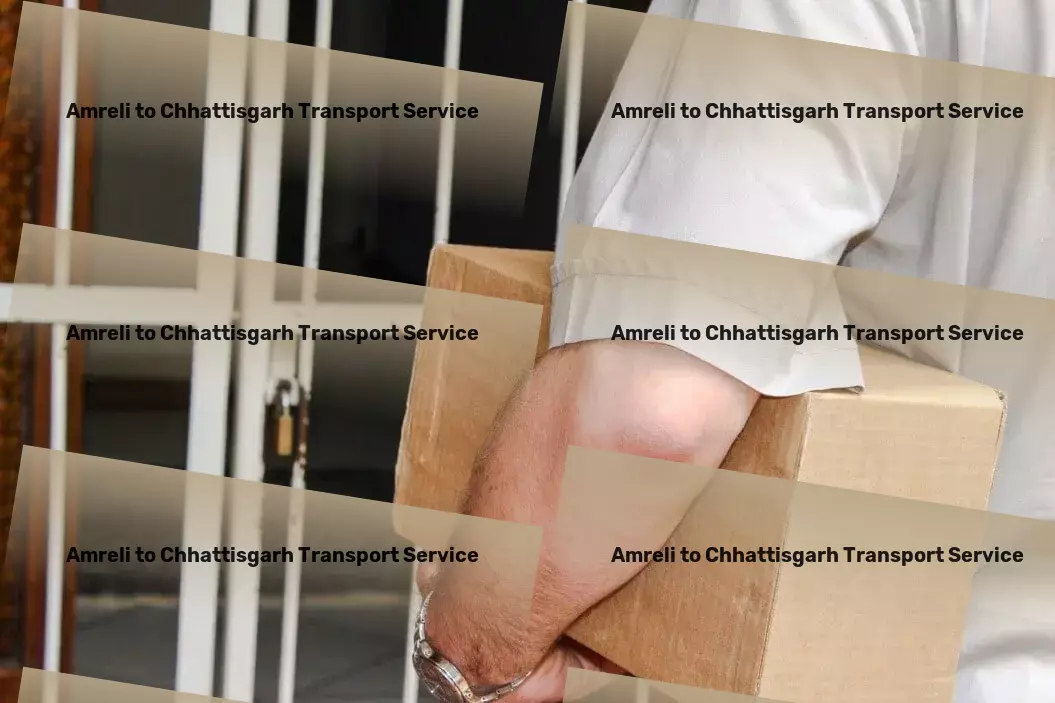 Amreli to Chhattisgarh Transport Furniture transport solutions