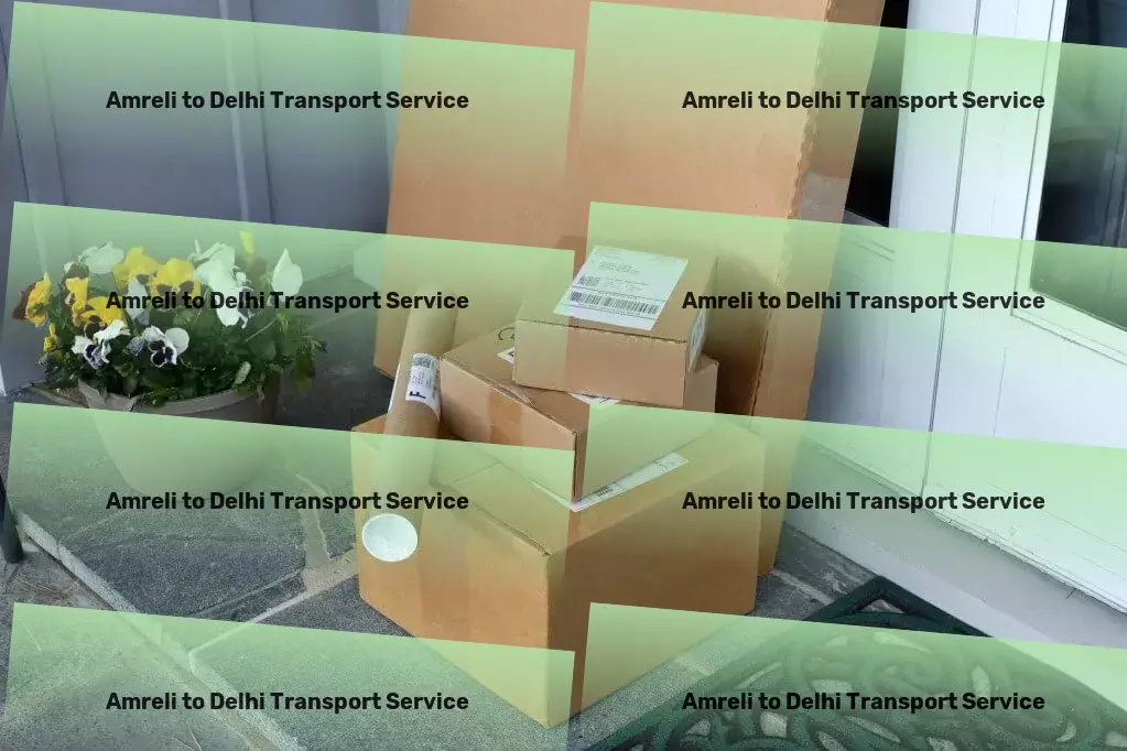 Amreli to Delhi Transport Professional movers