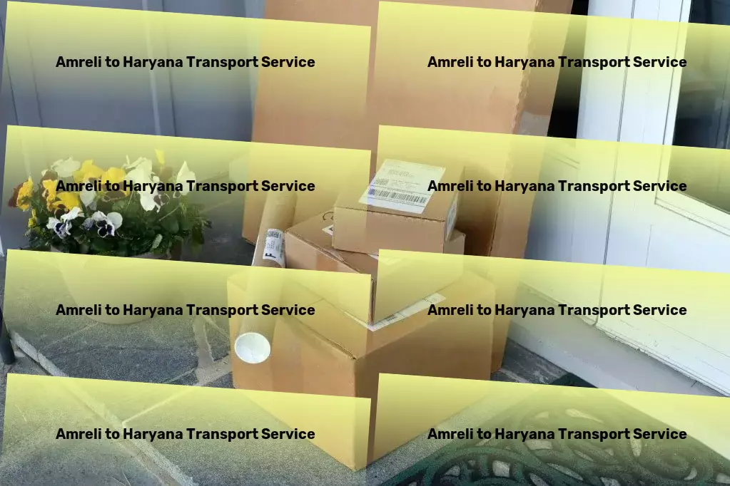 Amreli to Haryana Transport High-capacity goods services