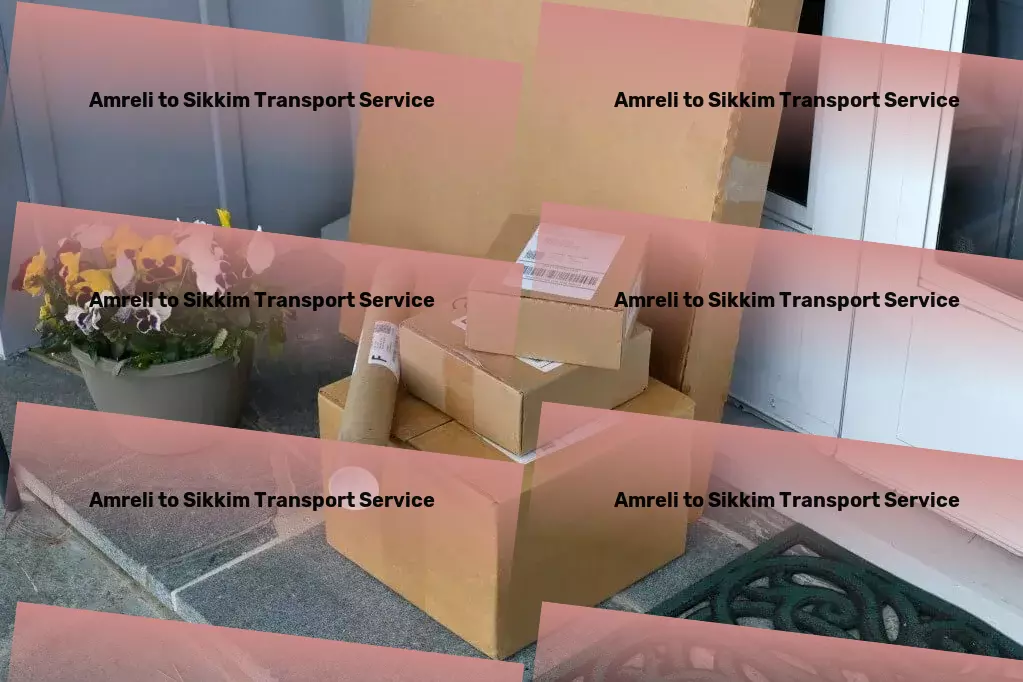 Amreli to Sikkim Transport Express logistics solutions