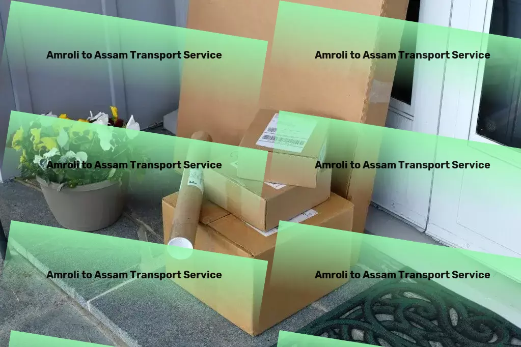 Amroli to Assam Transport Urban cargo forwarding