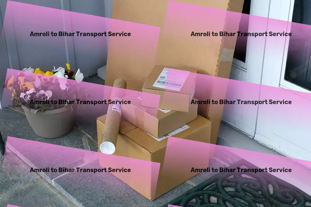 Amroli to Bihar Transport Express package services