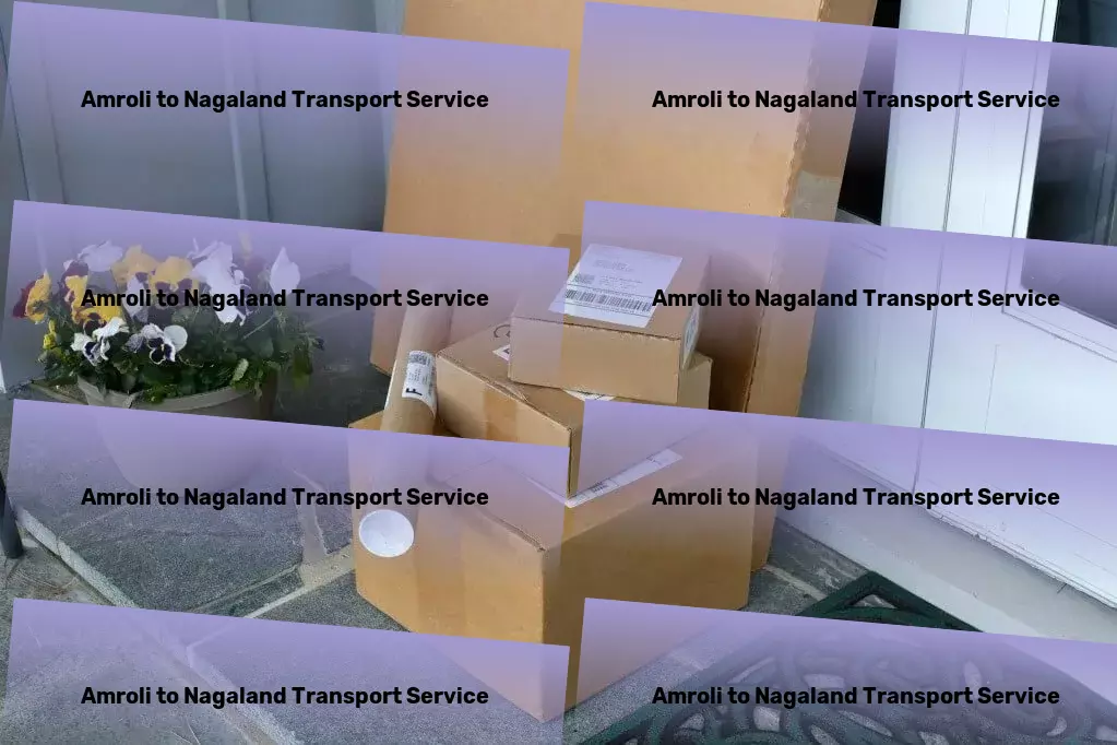 Amroli to Nagaland Transport Express shipping solutions