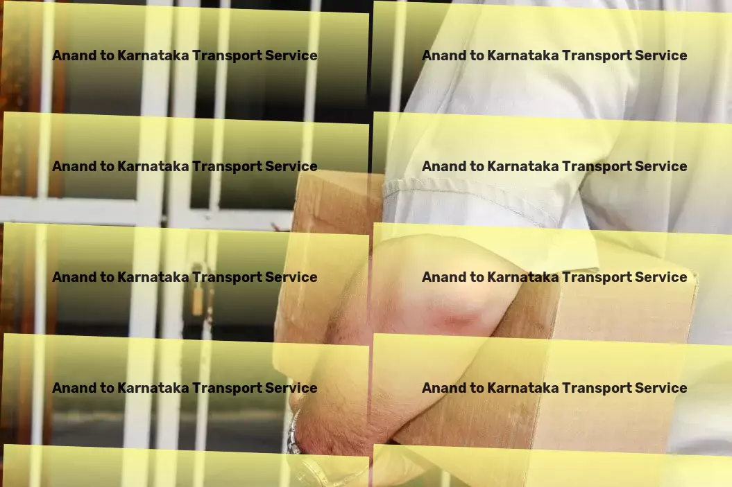 Anand to Karnataka Transport High-capacity logistics services