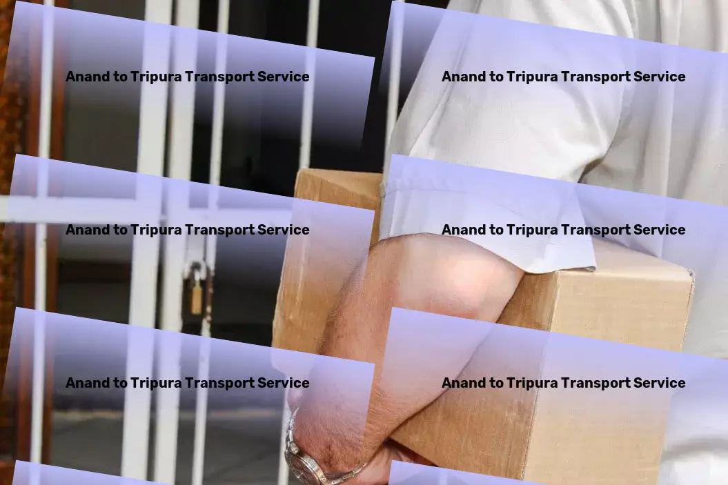 Anand to Tripura Transport Elevating transport standards to meet India's growing demands. - Express package forwarding