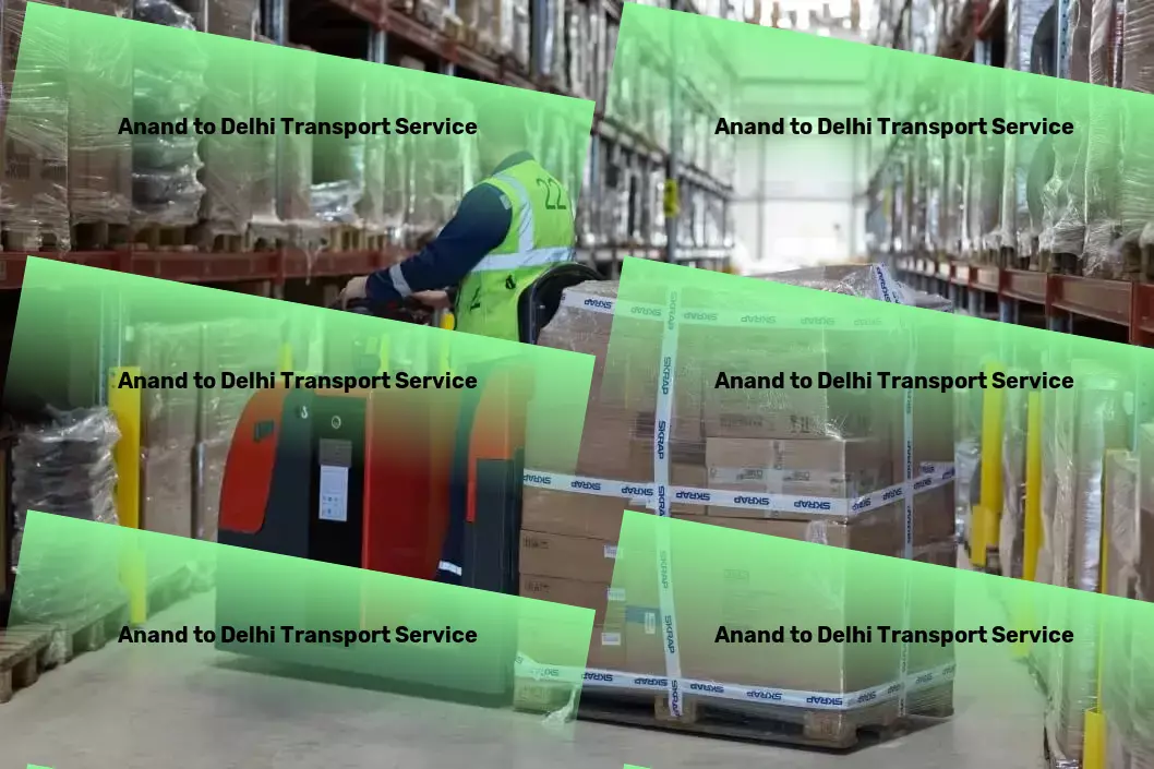 Anand to Delhi Transport A seamless journey from start to finish for your goods across India. - Trucking service providers