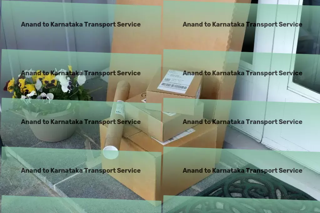 Anand to Karnataka Transport Express logistics and transport