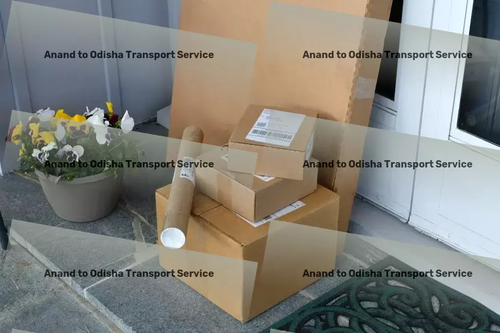 Anand to Odisha Transport Large-scale packers and movers