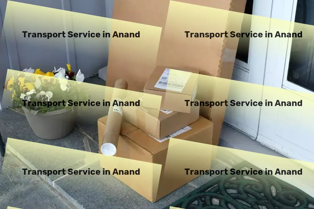 Courier And Parcel in Anand, Gujarat (GJ) India's logistic headaches solved with cutting-edge transport services. - Urban freight transport