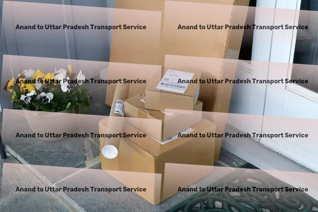 Anand to Uttar Pradesh Transport Navigating the future of goods movement within India. - International courier services