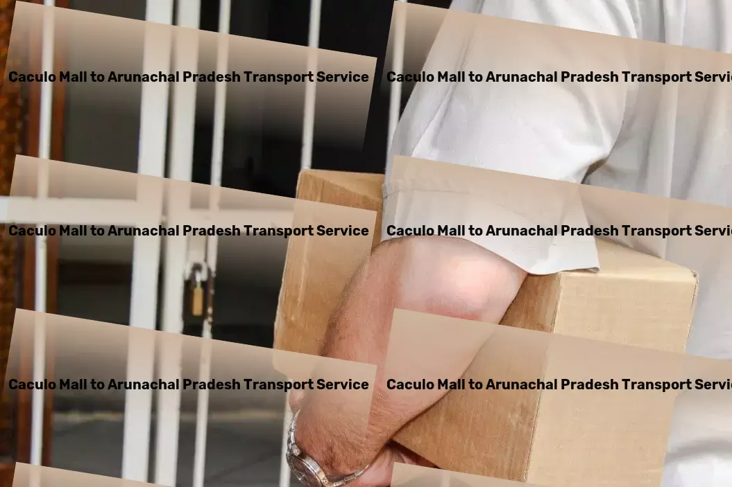 Caculo Mall to Arunachal Pradesh Transport Household Courier Service