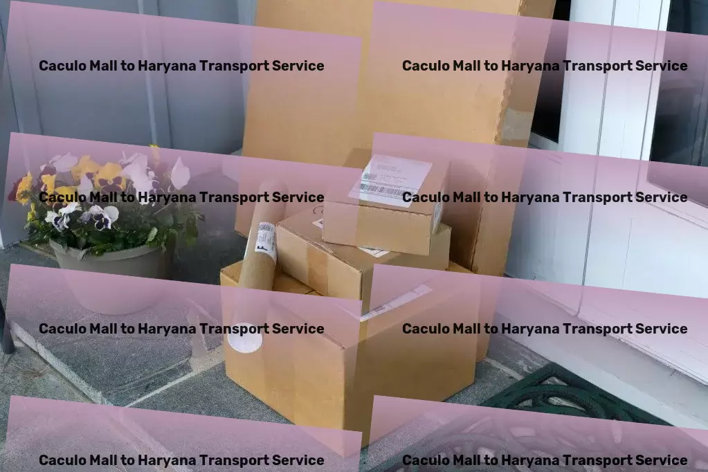 Caculo Mall to Haryana Transport Vehicle transport services