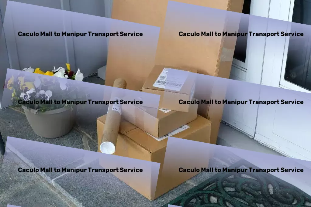 Caculo Mall to Manipur Transport Import export courier services