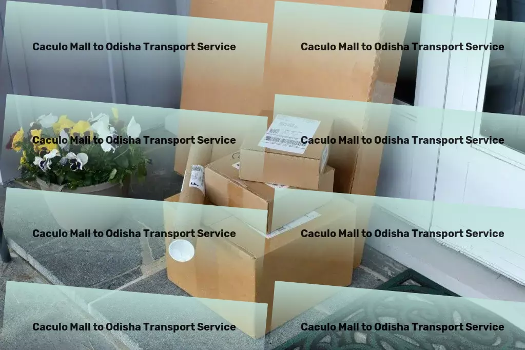 Caculo Mall to Odisha Transport Full-scale goods transport