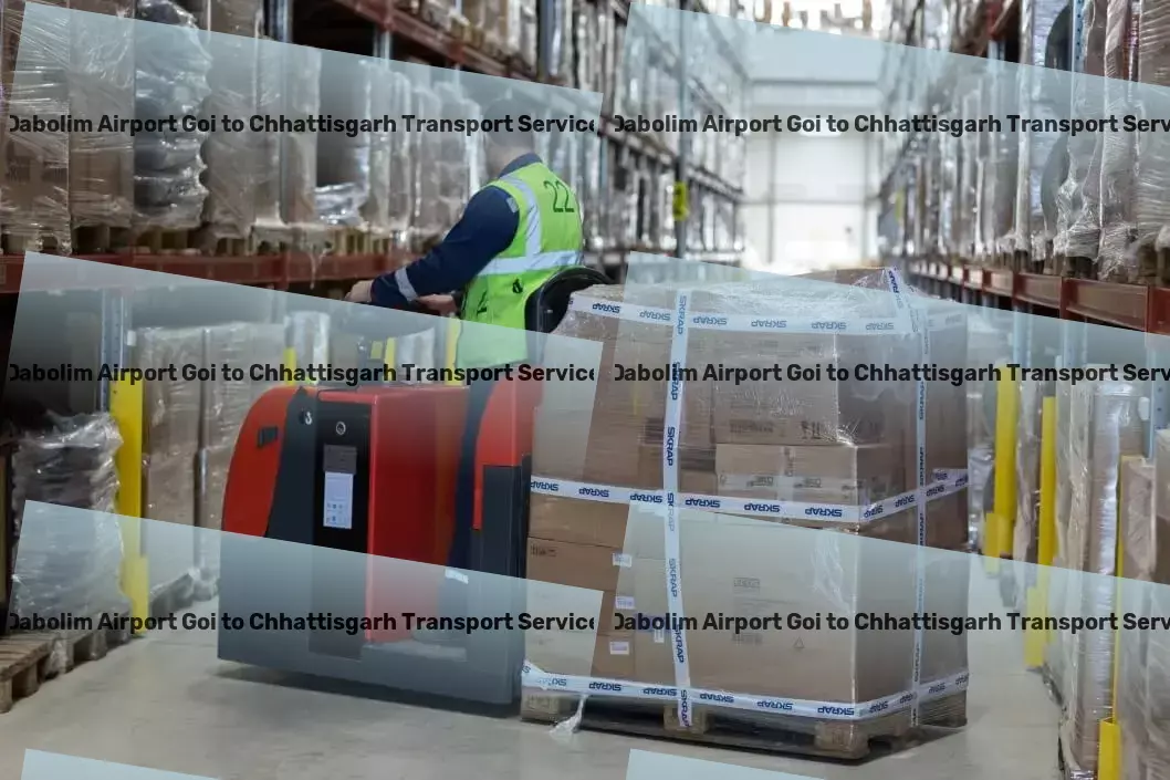 Dabolim Airport Goi to Chhattisgarh Transport Achieve logistics success in India with our expert help! - End-to-end logistics