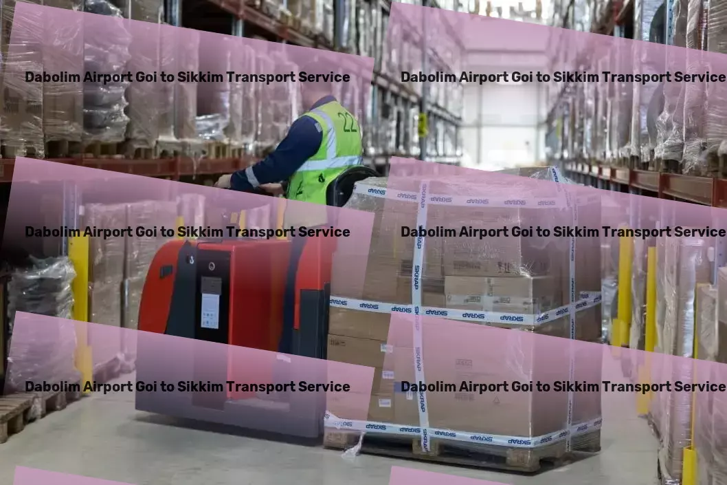 Dabolim Airport Goi to Sikkim Transport Long-haul package delivery