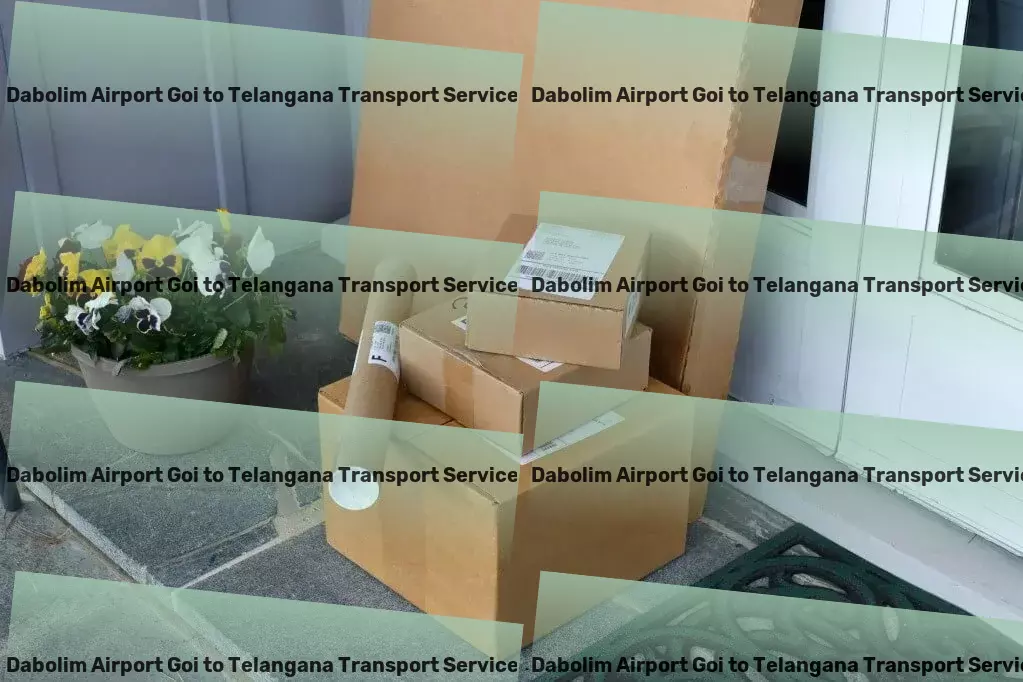 Dabolim Airport Goi to Telangana Transport Nationwide distribution logistics