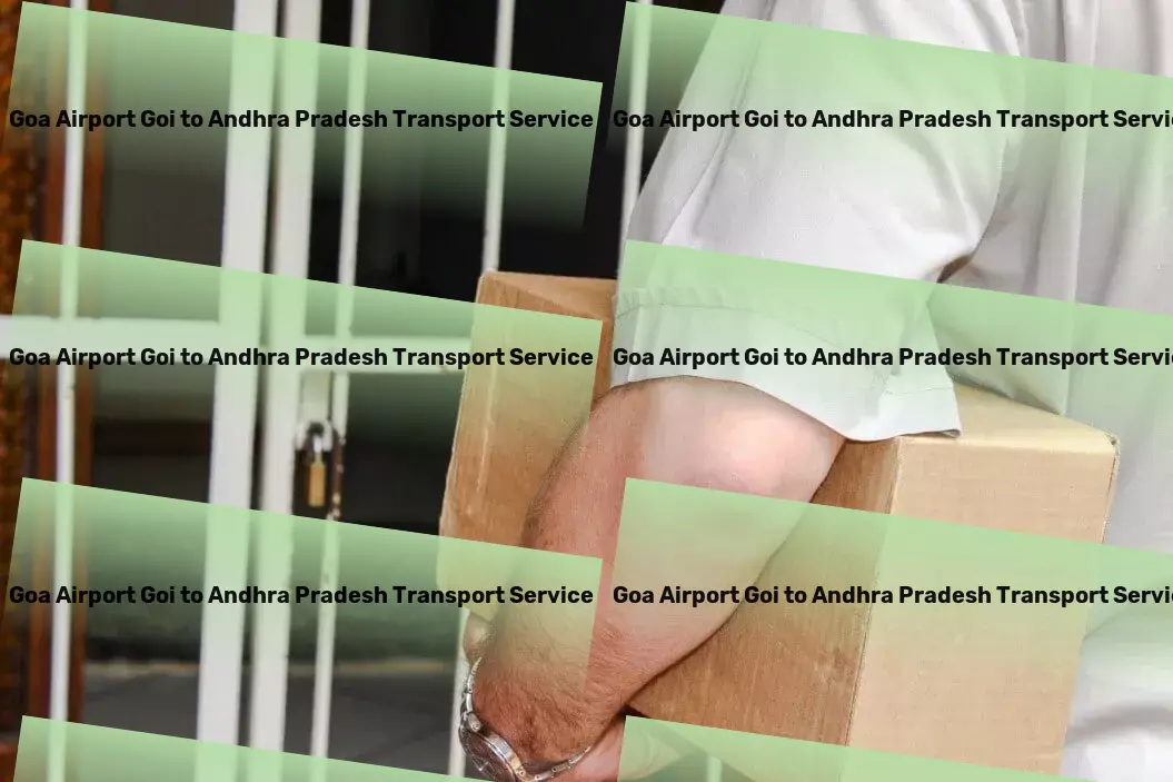 Goa Airport Goi to Andhra Pradesh Transport Scheduled delivery services