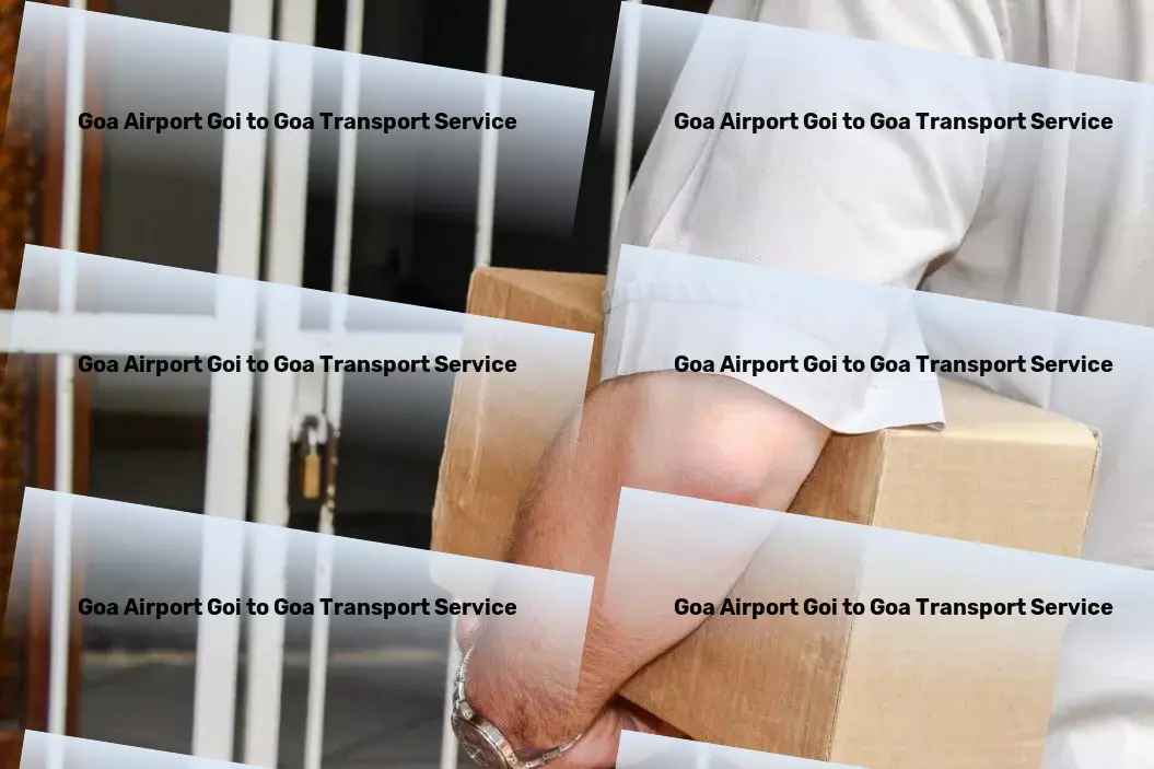 Goa Airport Goi to Goa Transport Import export courier services