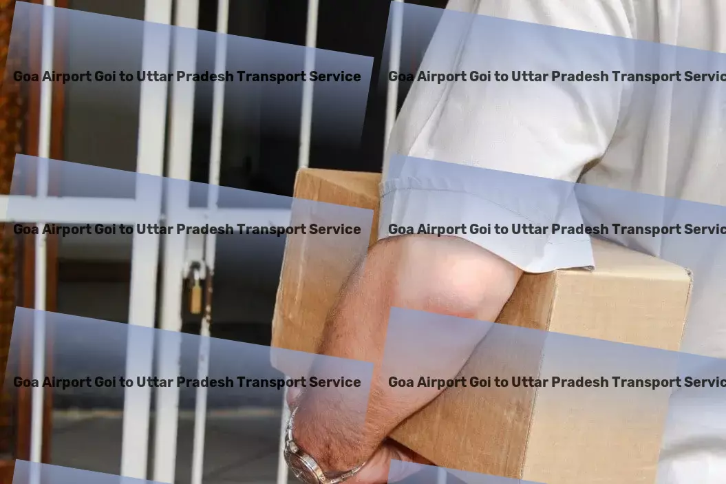 Goa Airport Goi to Uttar Pradesh Transport The silent partner behind your logistic success in India. - Commercial package delivery