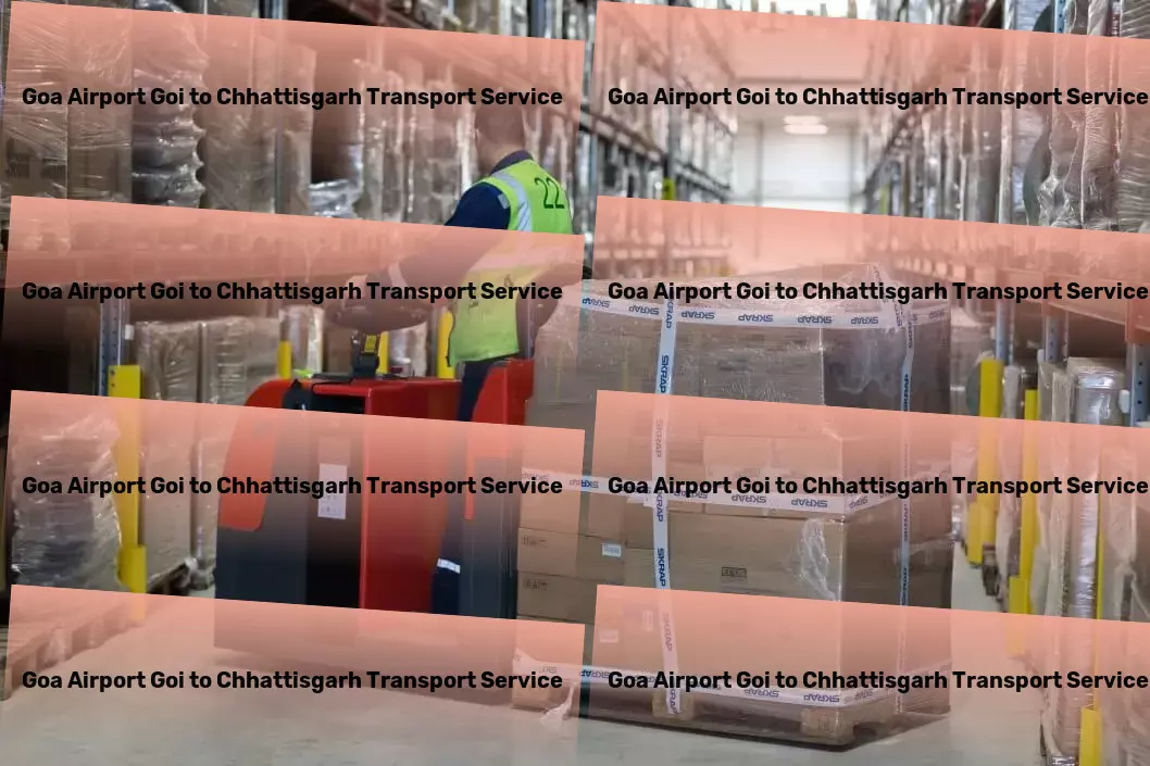 Goa Airport Goi to Chhattisgarh Transport Professional logistics operations