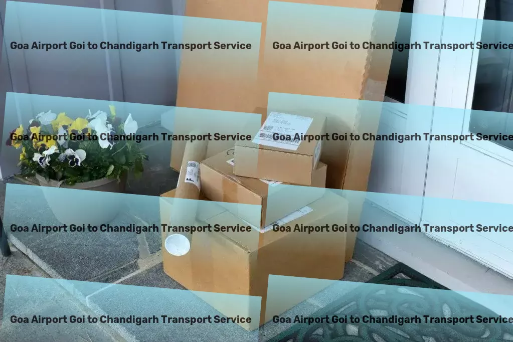 Goa Airport Goi to Chandigarh Transport Transportation in India redefined with our premium services! - Package distribution networks