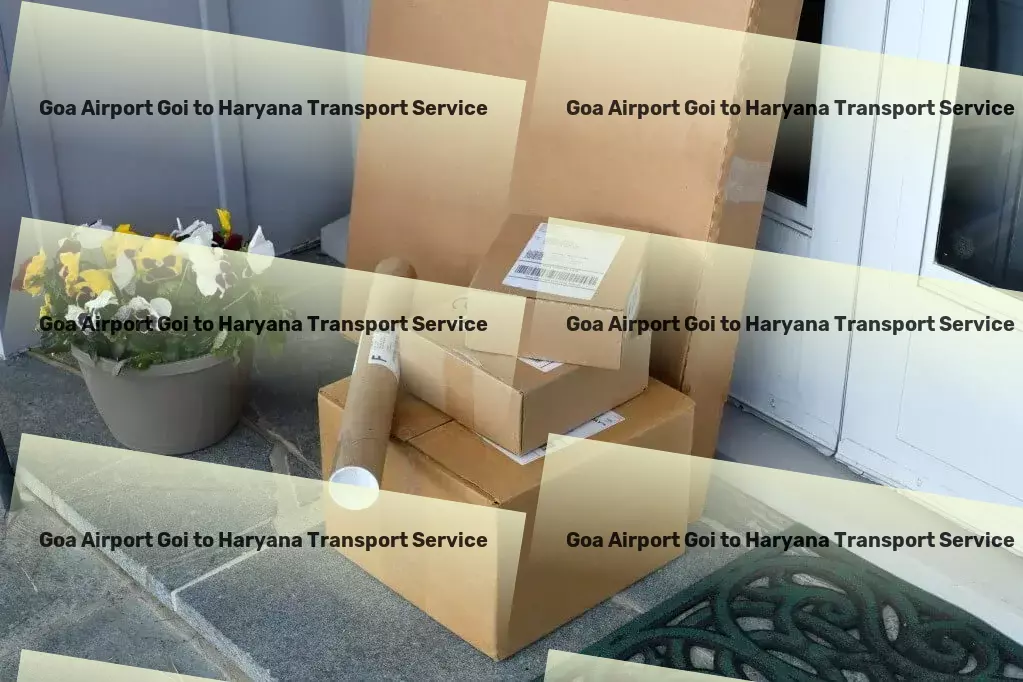 Goa Airport Goi to Haryana Transport Simplify your move within India with our expert logistics! - Local moving solutions