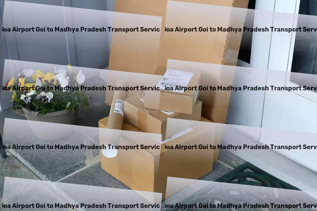 Goa Airport Goi to Madhya Pradesh Transport Secure parcel transport