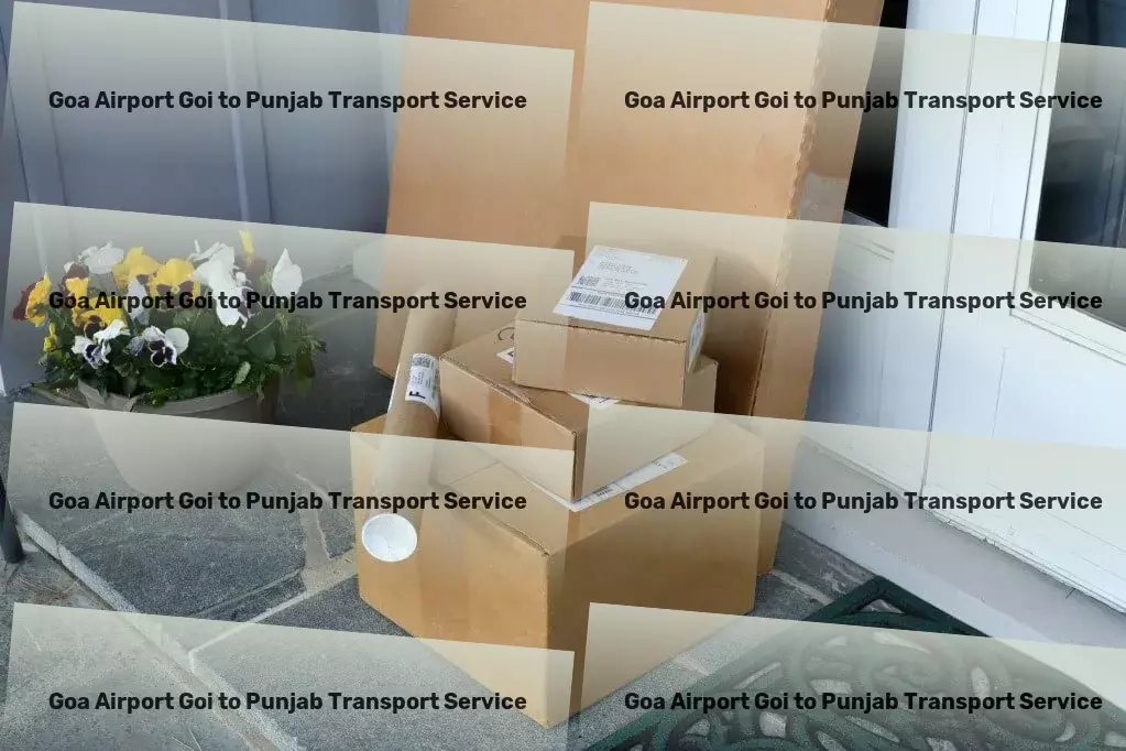 Goa Airport Goi to Punjab Transport Fast-track your deliveries with our Indian transport expertise! - National goods forwarding