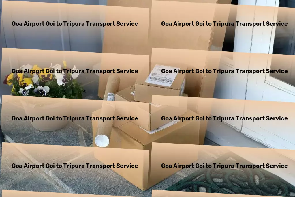 Goa Airport Goi to Tripura Transport Connect to the best in class transport solutions for India. - Quick courier solutions