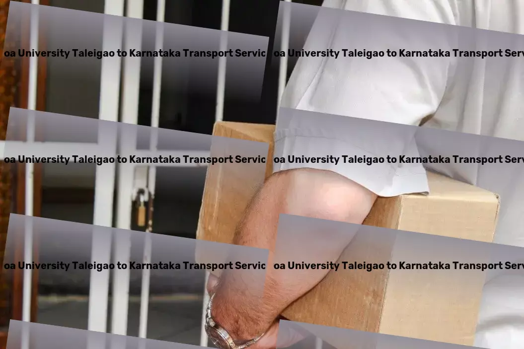 Goa University Taleigao to Karnataka Transport Efficient, reliable, and quick transport solutions in India! - High-volume transport logistics