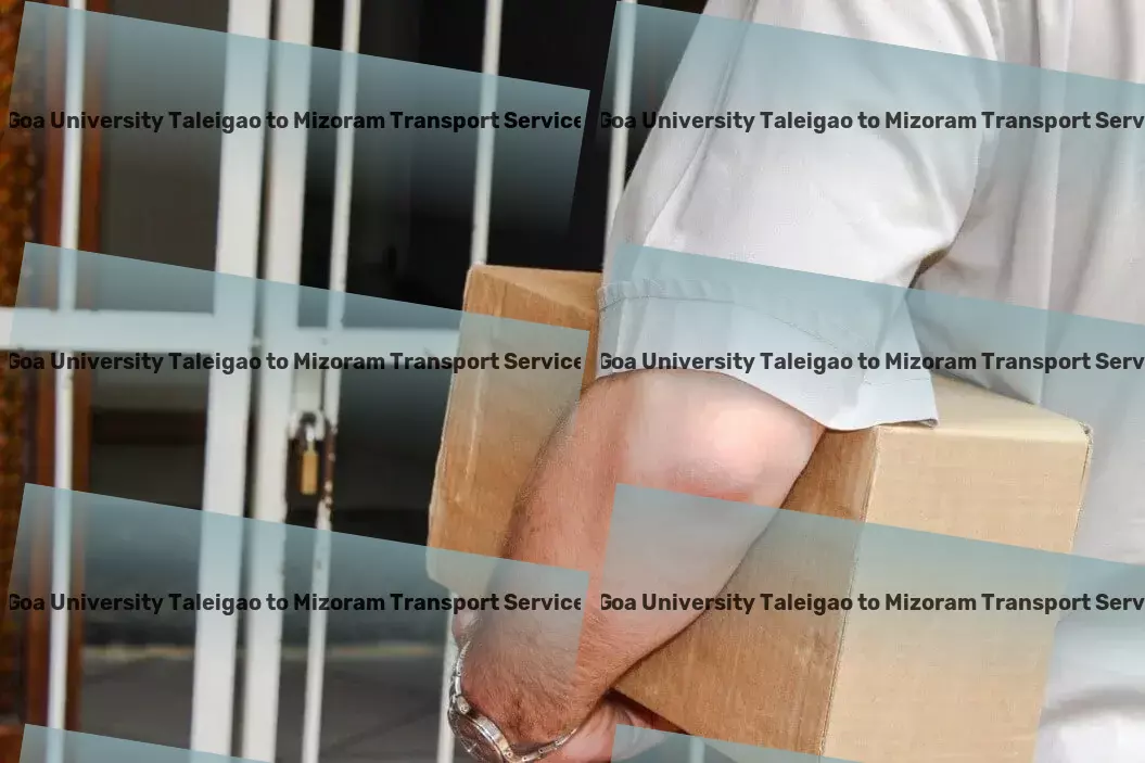 Goa University Taleigao to Mizoram Transport Specialized freight delivery