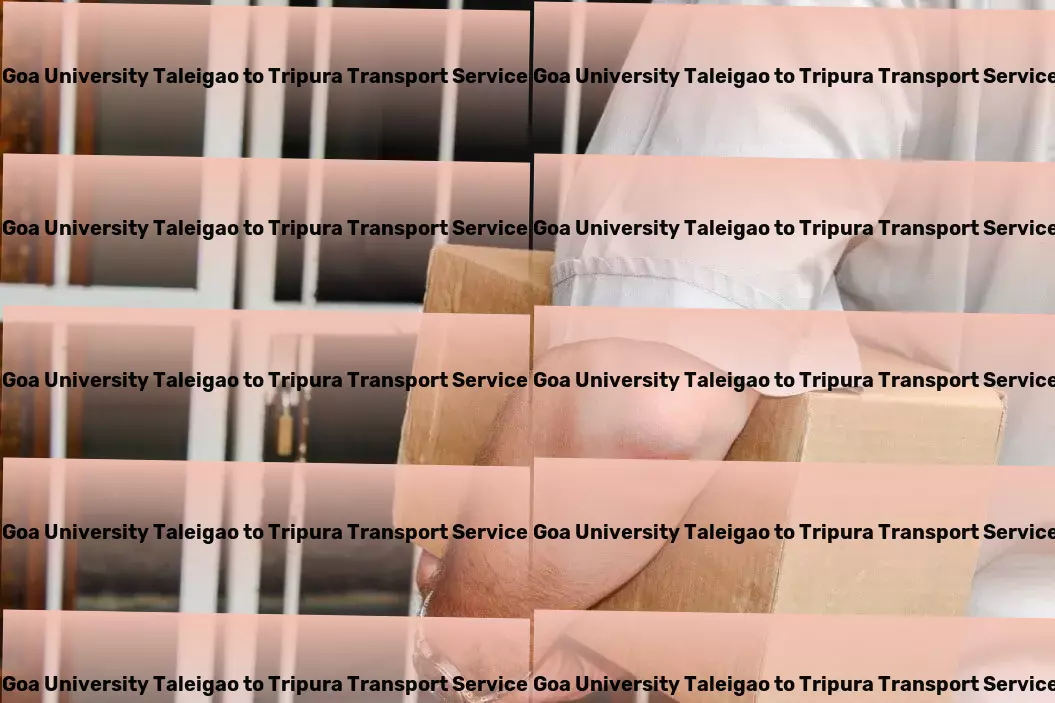 Goa University Taleigao to Tripura Transport High-capacity freight logistics