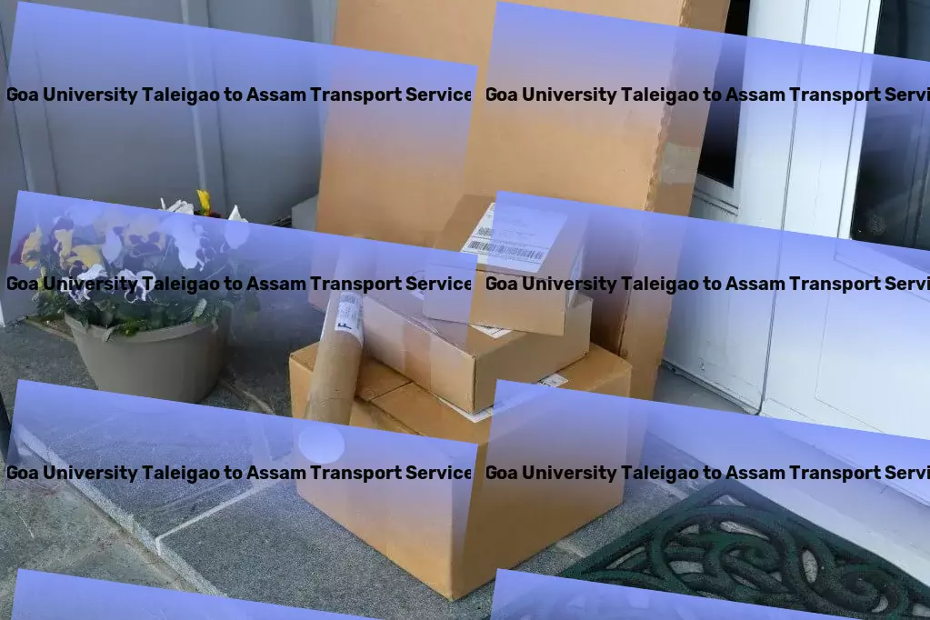 Goa University Taleigao to Assam Transport Courier and delivery services