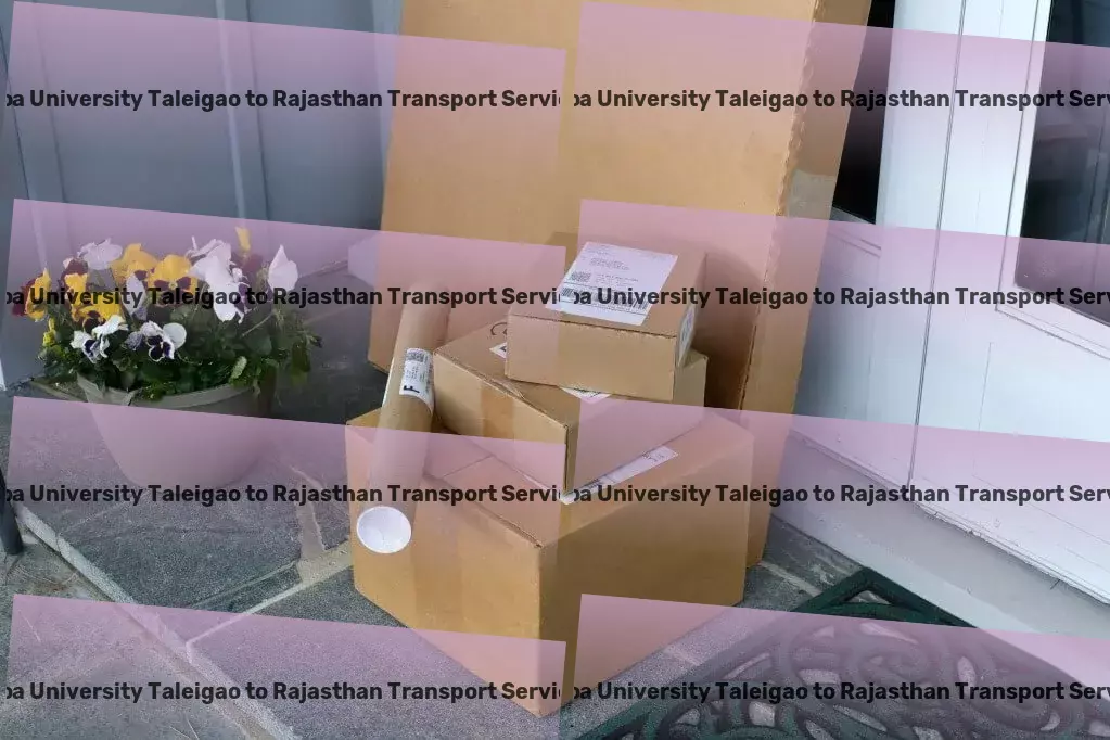 Goa University Taleigao to Rajasthan Transport Efficient and reliable, your go-to for transporting goods in India! - Specialized transport