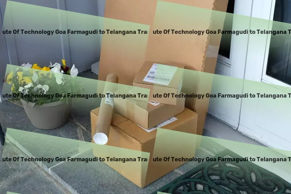 National Institute Of Technology Goa Farmagudi to Telangana Transport Domestic courier solutions