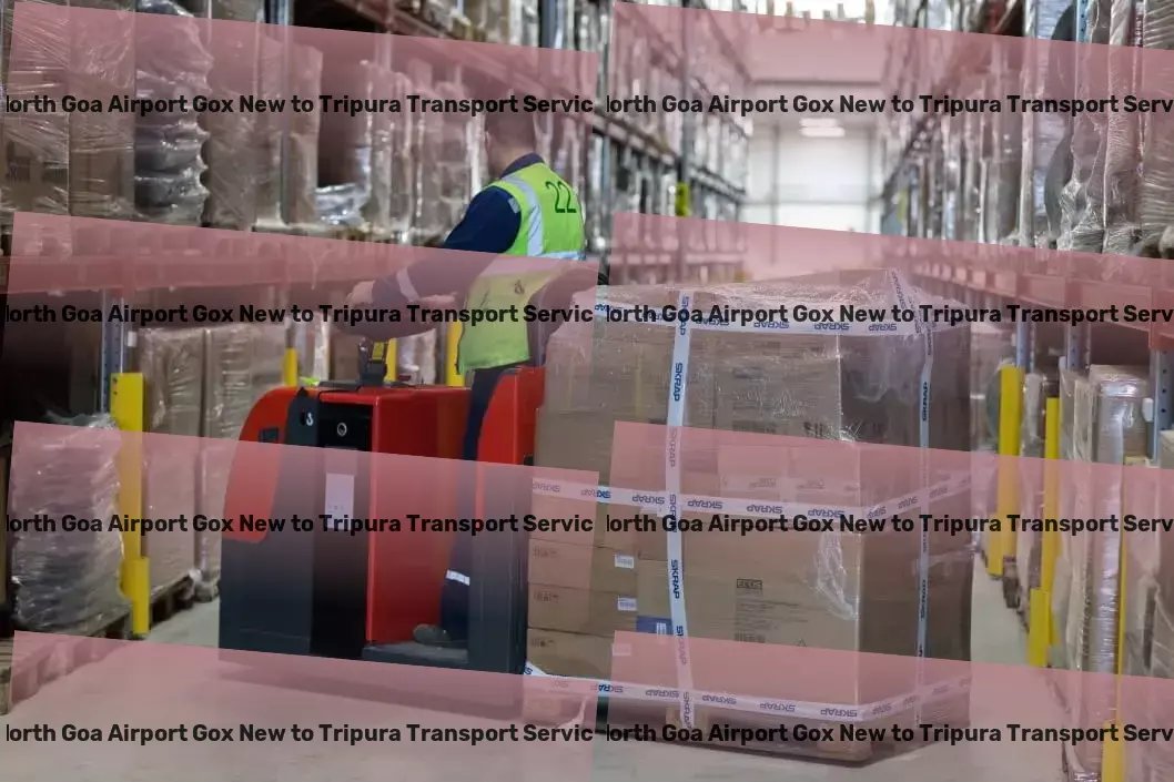 North Goa Airport Gox New to Tripura Transport National cargo shipment solutions