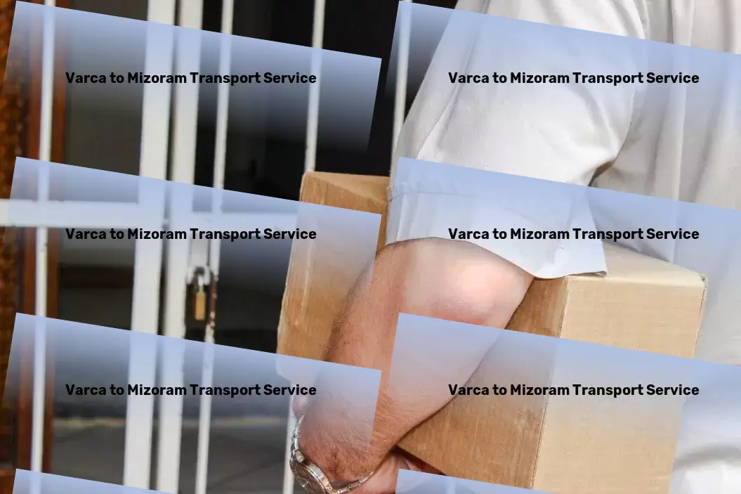 Varca to Mizoram Transport Interstate parcel delivery